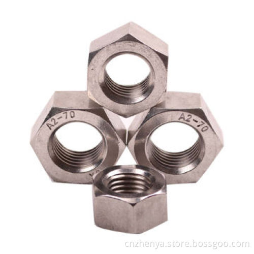 Stainless steel hex nut